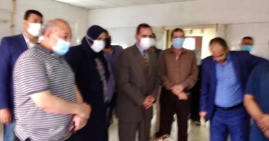 نيابة كفر الشيخ تعاين موقع الحريق بمستشفى الصدر والمحافظ ينعى الضحايا