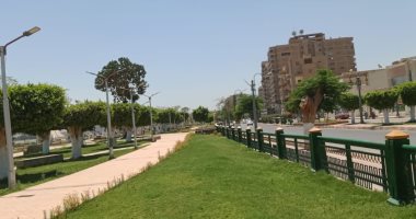 طوله 6 آلاف متر.. كورنيش المنيا تحفة تزين عروس الصعيد قبل العيد.. فيديو وصور