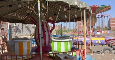 فض تجمعات الأهالي في الملاهي بديرب نجم بالشرقية.. صور