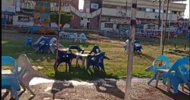 خليك فى البيت وهنفسحك.. جولة بحدائق وشوارع كفر الشيخ بثانى أيام العيد.. فيديو