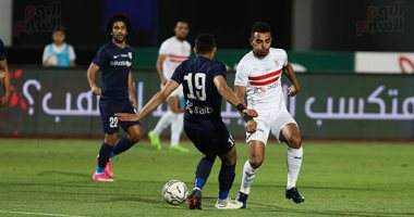 انطلاق مباراة الزمالك وإنبي فى الدوري