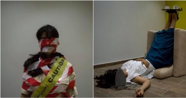 تحت مستوى البحر .. فوتوسيشن تجسد الضغوط على المرأة "من غير كلام"