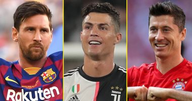 ليفاندوفسكي يكرر إنجاز ميسي ورونالدو وسواريز في الدوريات الأوروبية