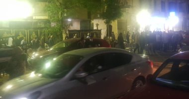 فض سرادق عزاء ضخم مخالف لقرار مجلس الوزراء بشارع الشيشيني في المريوطية.. صور
