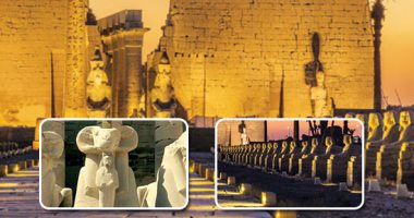 طريق الكباش الفرعونى .. مشروع قومى بافتتاح عالمى لتنشيط السياحة..  يربط معبد الأقصر بمعابد الكرنك بطول 2 كيلو و700 متر .. إحياؤه يتيح للسائحين التمتع على طول الطريق بين معبدى الأقصر والكرنك برؤية 1200 تمثال