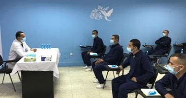 ندوة تثقيفية وصحية للسجناء عن مخاطر فيروس كورونا