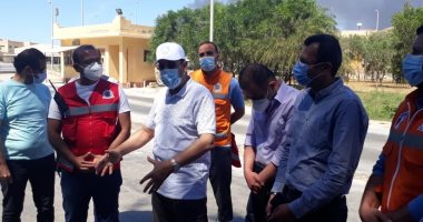 محافظ شمال سيناء للأطقم الطبية بمعبر رفح: كل الإمكانيات مسخرة لدعم شعب فلسطين