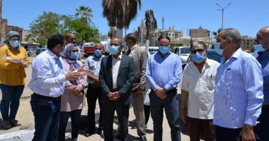 تطوير ورفع كفاءة عدد من الطرق والمحاور بالإسماعيلية بتكلفة 19 مليون جنيه.. صور