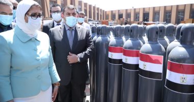 وزيرة الصحة: التموين الطبى له دور كبير فى تقديم المساعدات وقت الأزمات