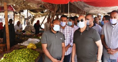 محافظ أسوان: إلغاء التعاقد مع شركة نظافة وإنشاء سوق حضارى بالشادر القديم