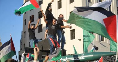 شوارع بيروت تنتفض تضامنا مع أحداث غزة