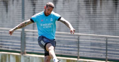 راموس يعود إلى تدريبات ريال مدريد قبل موقعة فياريال الختامية لليجا.. صور 