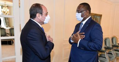 الرئيس السيسى يلتقى نظيره السنغالى.. ويؤكد استعداد مصر لتعزيز التعاون فى مختلف المجالات.. "سال" يثمن دور مصر فى التنمية الشاملة وصون السلم بقارة أفريقيا.. وتوافق حول تفادى تأثير سد النهضة السلبى على أمن المنطقة