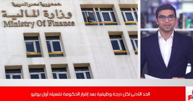 تفاصيل زيادة الحد الأدنى للأجور فى تغطية لتليفزيون اليوم السابع