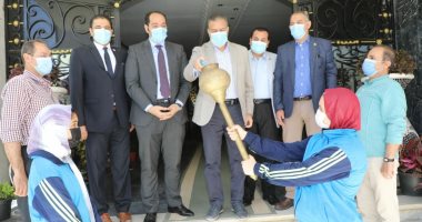 إطلاق شعلة أولمبياد الطفل المصرى فى نسخته الثالثة 2021 بالمنوفية ..صور