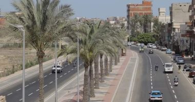 رفع كفاءة وتطوير طريق الشعراء فى دمياط.. اعرف التفاصيل