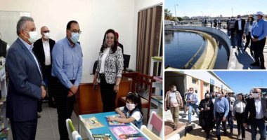 7 مشروعات تنموية افتتحها رئيس الوزراء بمناسبة عيد دمياط القومى.. المجزر الآلى بتكلفة 160مليون جنيه.. 20 عمارة سكنية بمنطقة شطا ومكتبة مصر العامة بعزبة البرج.. وتوسعات الصرف الصحى برأس البر بتكلفة 240مليون جنيه