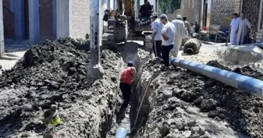بدء تنفيذ خط مياه عزبة المسارع بمركز الشهداء فى المنوفية ضمن "حياة كريمة"