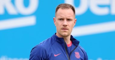 برشلونة يعلن خضوع تير شتيجن لجراحة ناجحة فى الركبة