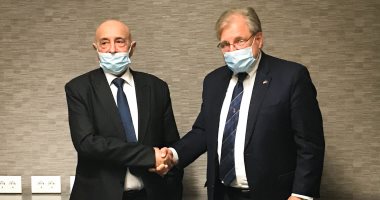 رئيس البرلمان الليبى والسفير الأمريكى يبحثان فى القاهرة تطورات الأوضاع بليبيا