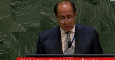 حسام زكى أمام الجمعية العامة للأمم المتحدة: آن الأوان أن تتحمل إسرائيل مسئولية جرائمها.. وإشعال الأوضاع سبيل بقاء الحكومة الإسرائيلية.. ووجوتيريش يدعو لوقف إطلاق النار وتيسير وصول المساعدات الإنسانية إلى غزة