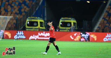 طلائع الجيش يتقدم على الزمالك بهدف عمرو جمال فى الشوط الأول.. صور