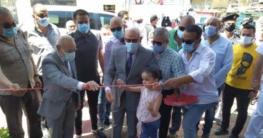 ضمن خطة إعلانها خالية من الأسواق العشوائية.. شاهد محافظ بورسعيد يفتتح سوق العصر
