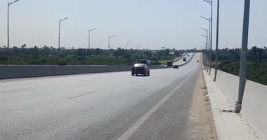 محور عدلى منصور شريان الحياة فى صعيد مصر بتكلفة مليار و148 مليون جنيه.. فيديو