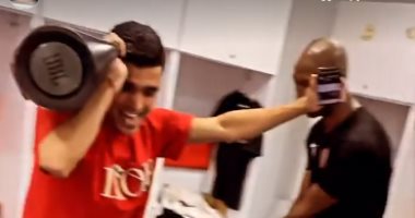 شاهد "الراب الزملكاوى" برعاية شيكابالا وأداء بن شرقى داخل غرفة الملابس