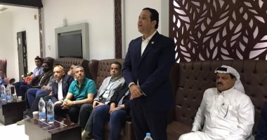 محافظ شمال سيناء يستقبل وفد القوى السياسية المرافق لقافلة مساعدات مصر لغزة