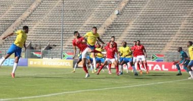 أهداف مباراة الأهلي وصن داونز فى إياب دور الثمانية الأفريقي
