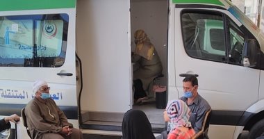 الكشف على 1150 مريضا خلال قافلة طبية مجانية ببشبيش المحلة ضمن "حياة كريمة"