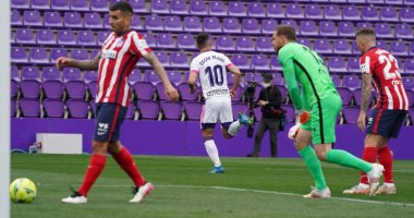أتلتيكو مدريد يتأخر بهدف أمام بلد الوليد فى شوط أول مثير.. فيديو