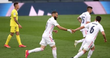 ملخص وأهداف مباراة ريال مدريد ضد فياريال في الدوري الإسباني.. فيديو