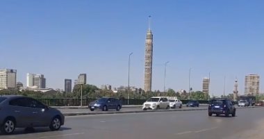بث مباشر.. الحركة المرورية أعلى كوبرى أكتوبر صباح اليوم