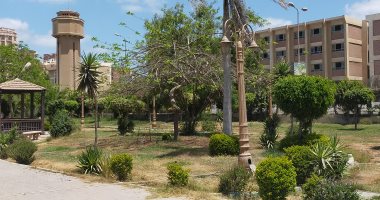 الحياة تعود للحدائق.. شاهد إقبال المواطنين على حديقة الأمل بالمحلة.. لايف وصور