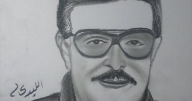 قارئ يشارك "صحافة المواطن" ببورترية للفنان الراحل سمير غانم