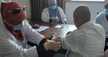 نقابة الموسيقيين بالشرقية تلقح أعضاءها ضد كورونا .. لايف وصور