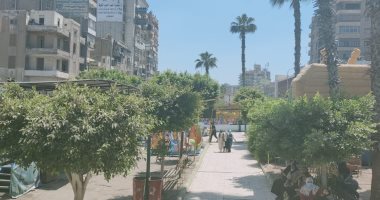 الحياة تعود للحدائق.. إقبال المواطنين على حديقة الطفولة بالزقازيق.. لايف