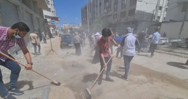 "هنعمرها" مبادرة فلسطينية لإزالة آثار العدوان الإسرائيلى على غزة.. فيديو