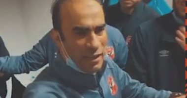 سيد عبد الحفيظ يحمس لاعبى الأهلى للسوبر: عندنا بطولة غايبة من 7سنين.. فيديو
