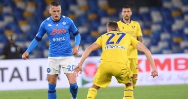 نابولى يفشل فى التأهل لدورى الأبطال بتعادل مخيب مع فيرونا بختام الكالتشيو