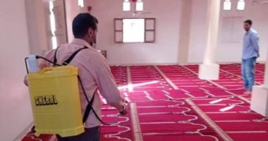 حملات مكبرة للتطهير والتعقيم فى مراكز الشباب والمساجد بالشرقية لمواجهة كورونا