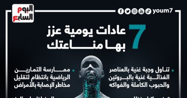 7 عادات يومية عزز بها مناعتك ضد كورونا.. إنفوجراف