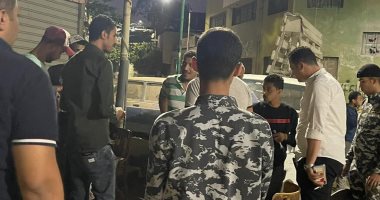 حملة أمنية مكبرة لضبط الخارجين عن القانون في شبرا الخيمة.. صور
