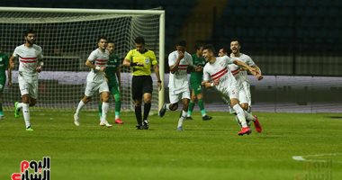 محمد عبد الغني يحرز هدف التعادل للزمالك فى الدقيقة 28.. فيديو وصور
