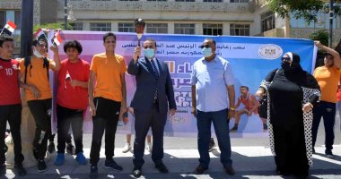 نائب محافظ الأقصر يشهد مراسم شعلة أولمبياد الطفل المصرى للطلائع.. صور