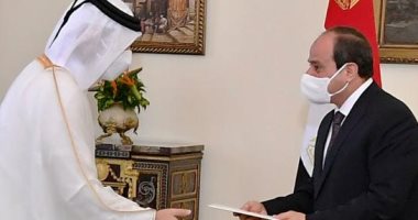 أمير قطر يدعو الرئيس السيسى لزيارة الدوحة.. ويؤكد تطلعه لتعزيز التباحث بين البلدين حول سبل تطوير العلاقات الثنائية.. والرئيس لوزير خارجية قطر: حريصون على تحقيق التعاون والبناء ودعم التضامن العربي كنهج استراتيجى