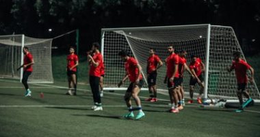 مشاركة جميع لاعبي الأهلي في مران الفريق الأخير قبل السوبر الأفريقي