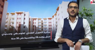 تفاصيل مبادرة التمويل العقارى بفائدة 3%.. تغطية تليفزيون اليوم السابع
